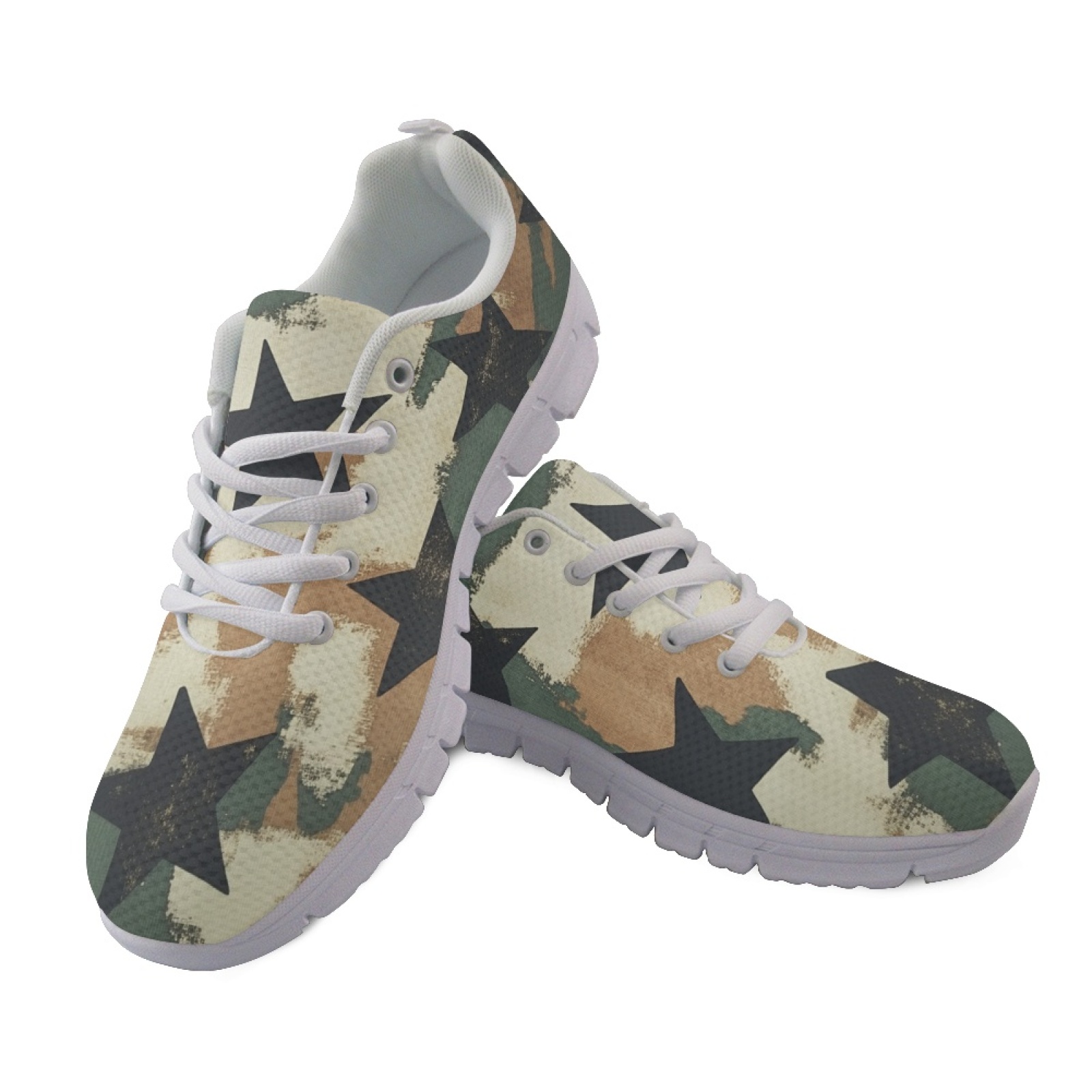 Coloranimal Vintage Star Print - Breathable Mesh Athletic Shoes recension och pris