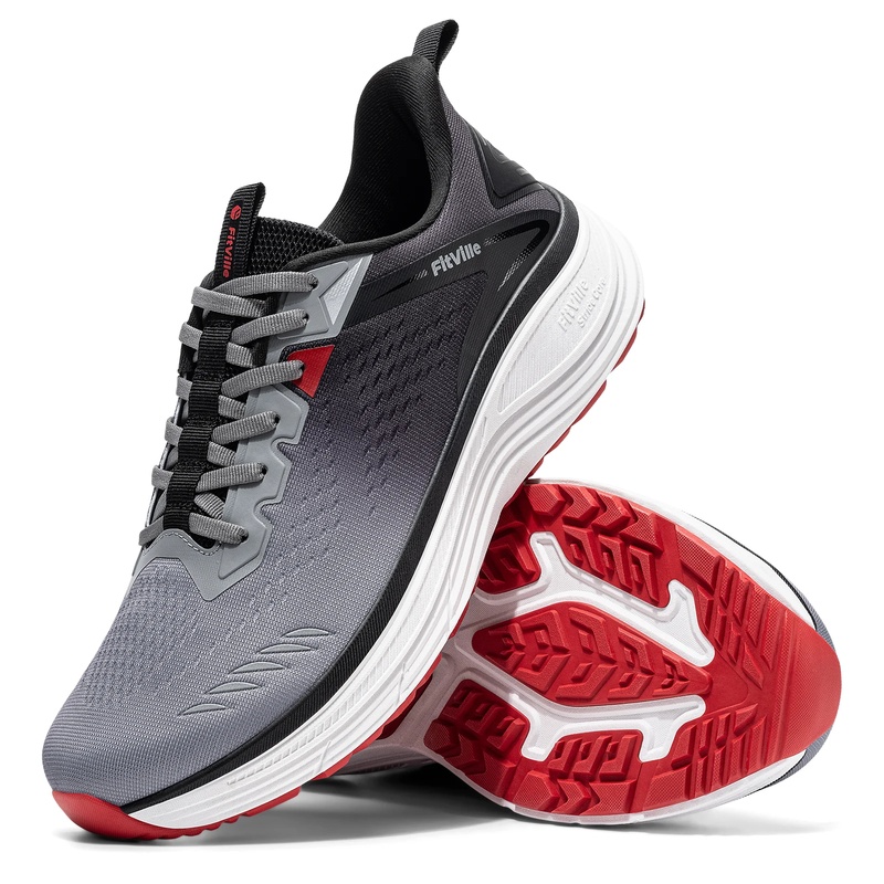 Fitville Men's Sports Sneakers - Wide Toe Box Running Sneakers recension och pris