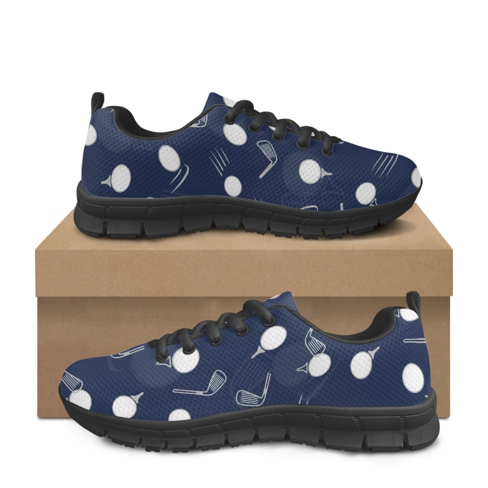 Coloranimal Golf Pattern Print - Breathable Mesh Athletic Shoes recension och pris