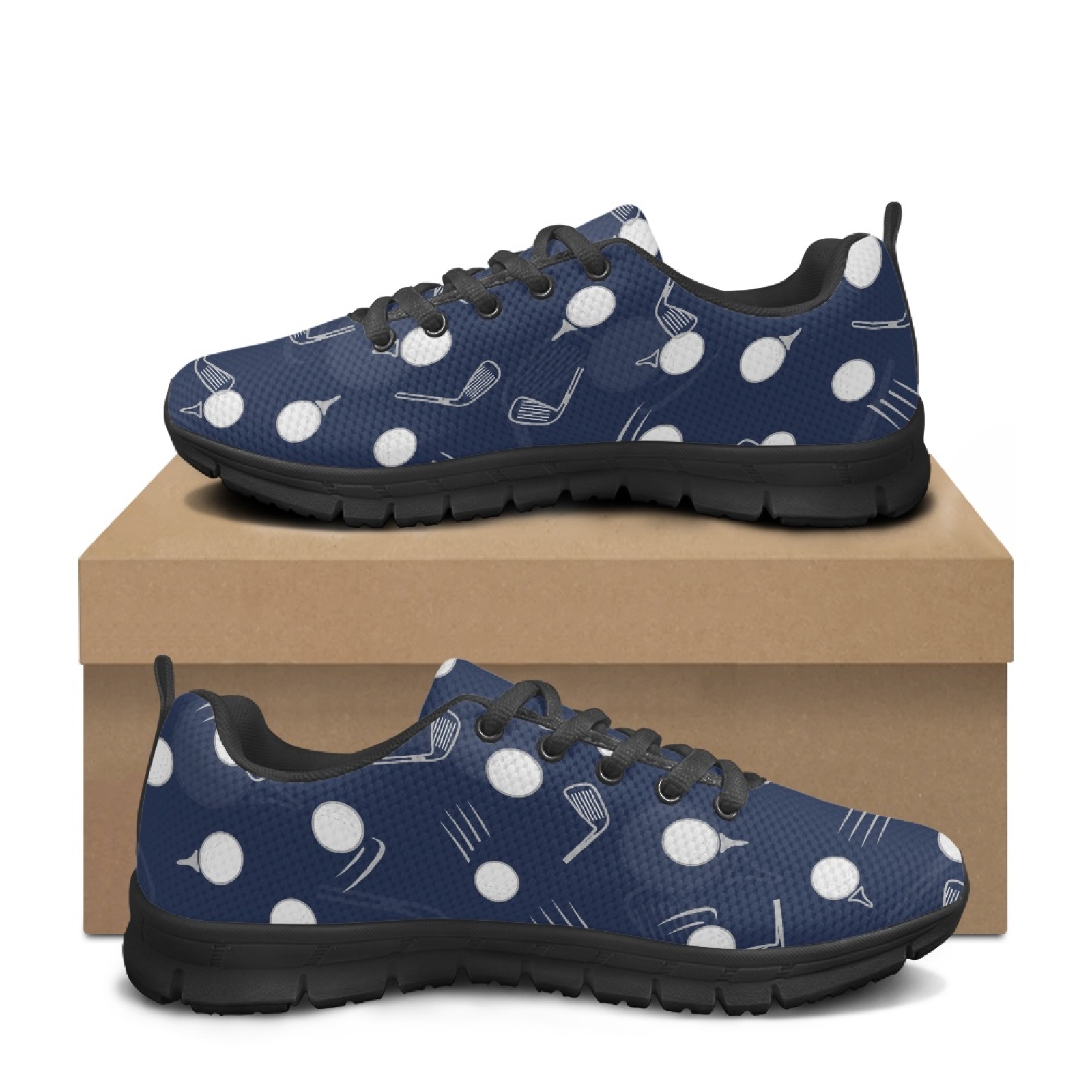 Coloranimal Golf Pattern Print - Breathable Mesh Athletic Shoes recension och pris