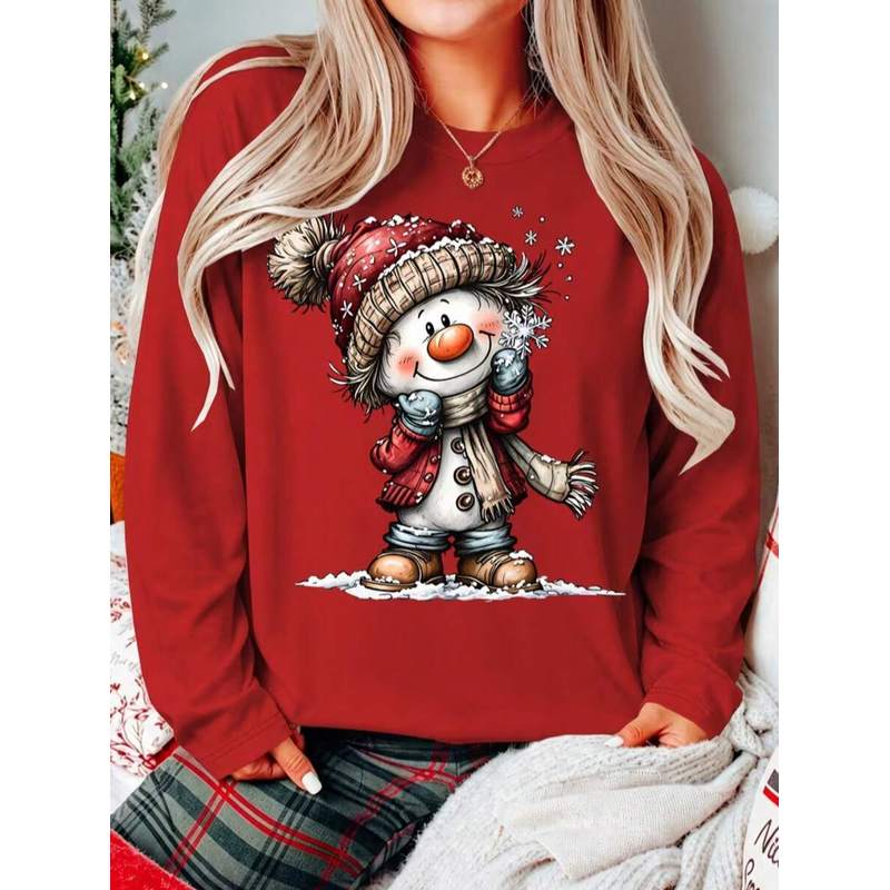 Women Cute Winter Snowman Pom  - Boots recension och pris